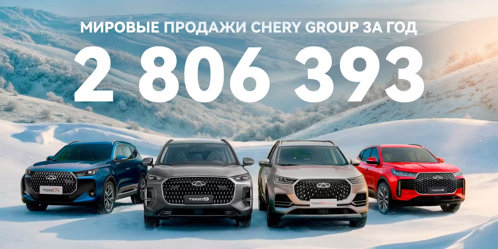 Chery Group завершила 2025 год с рекордными показателями