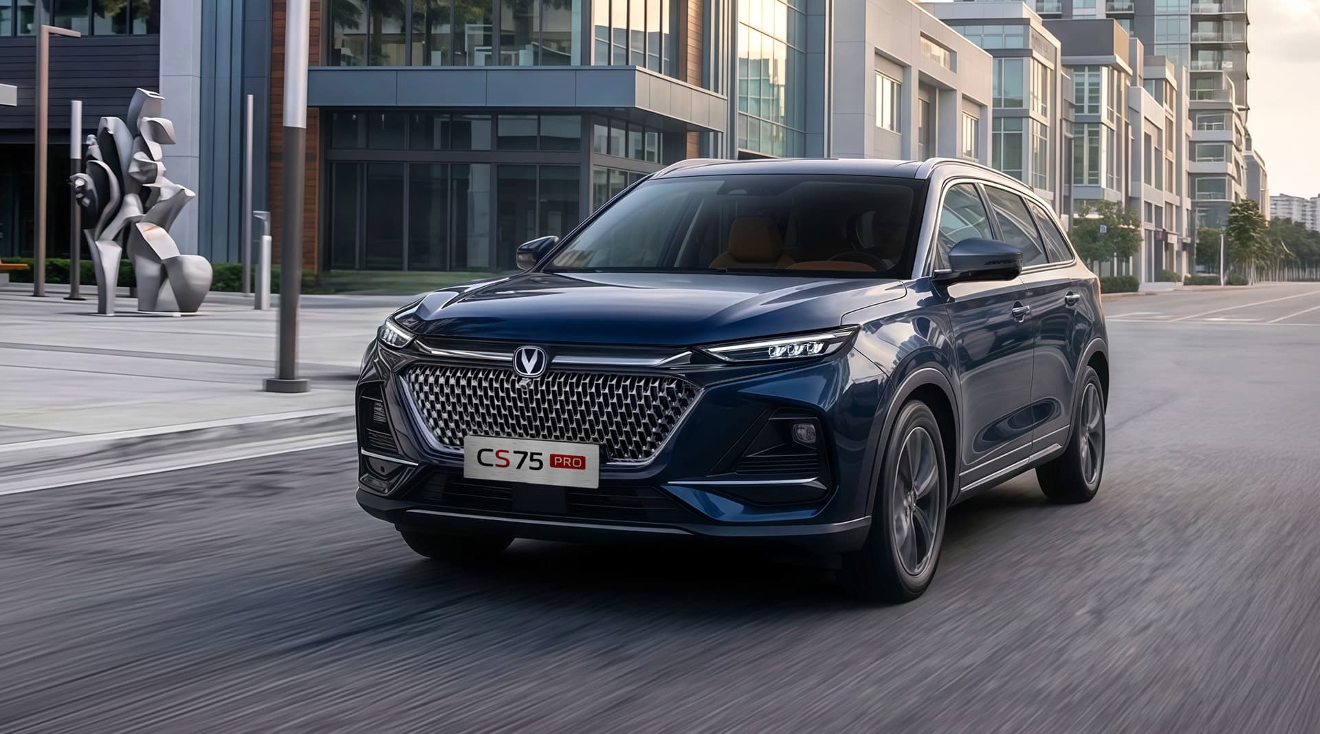 Новый Changan CS75 Pro: семейный кроссовер с 7-местным салоном